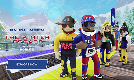 Ralph Lauren Escapes to Roblox This Winter